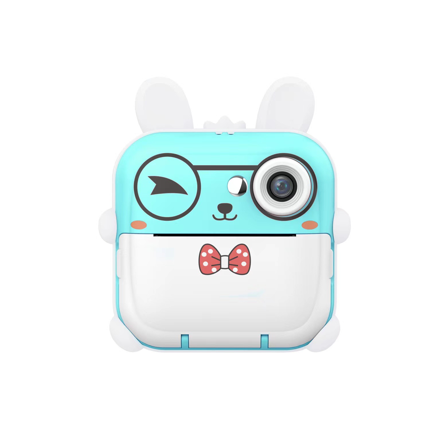 Nueva cámara digital Polaroid para niños de dibujos animados lindo mini impresión fotográfica digital HD cámara de impresión