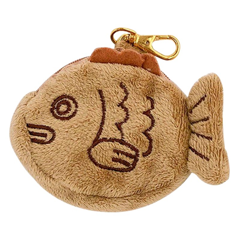 Monedero de Peluche con Forma de Pargo de Peluche para Uso Diario image 1