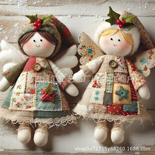 �羳��ƷDIY Patchwork Angel Doll Kit�ֹ� ƴ����ʹ�������b