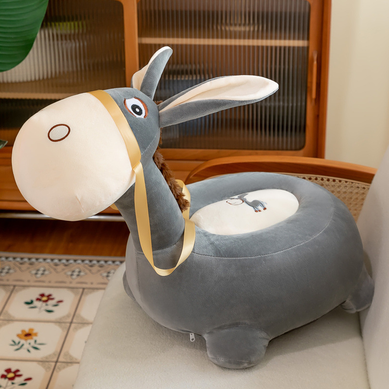 毛驴小沙发网红款儿童座椅家用卡通折叠靠背公主软卧室阅读榻榻米