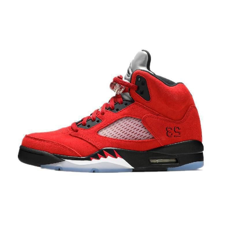 Putian Shoes Pure Original Aj5 Basketball Shoes Bulls Oreo Retro Fashion Trendy Shoes Joe 5 Men's and Women's Shoes Outdoor Sports Shoes