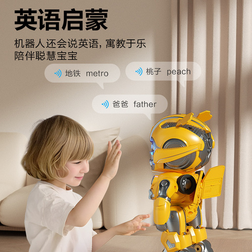 Transformers Bee Robot Toy Remote Control Baby Early Learning Set for Boys Children