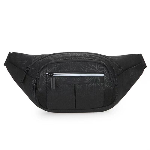 2020 new cross-border nylon waist bag outdoor sports mountaineering crossbody bag wear-resistant men's and women's chest bag fashionable waist bag