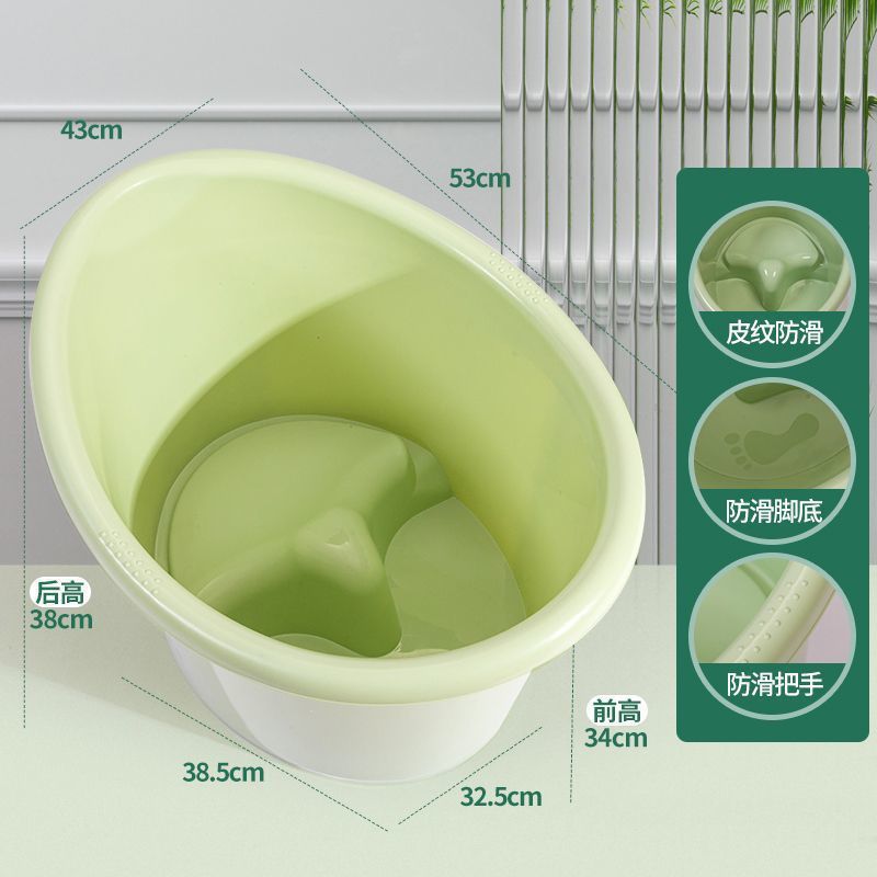 뉴그라스 그린 + 미끄럼방지 스툴 [0~3세]