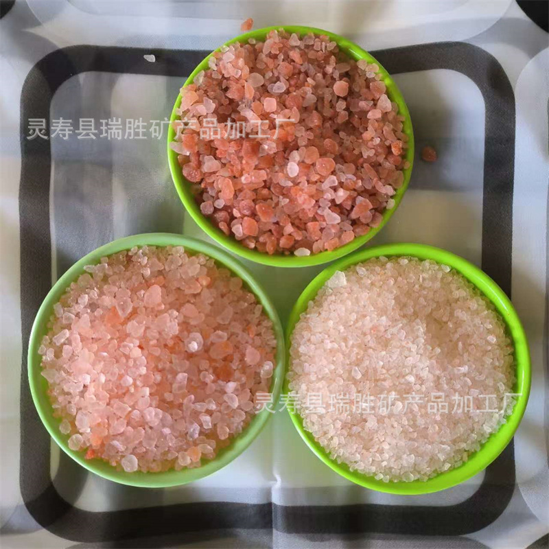 Himalayan Rose Salt Pink Salt Granular Salt Sand Bath Bath Foot Hot Compress Mineral Salt