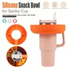 Cross -border new Ice Dharma Cup Silicone snack platter can be reused for manufacturers spot Stanley