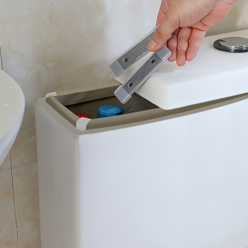 Direct supply toilet magnetic PC plastic tube square packaging tube cleaning products do not need to replace durable family apartment