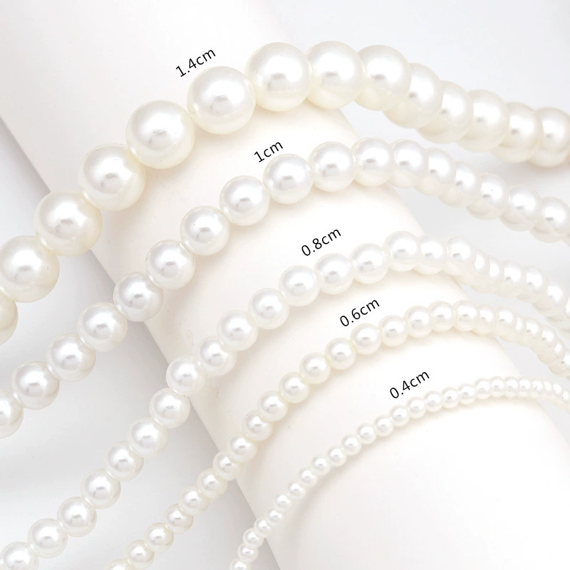 Колье (бренд) Pearl Chain, универсальная цепочка для ключей и сумки, простой элегантный дизайн, множество размеров бусин
