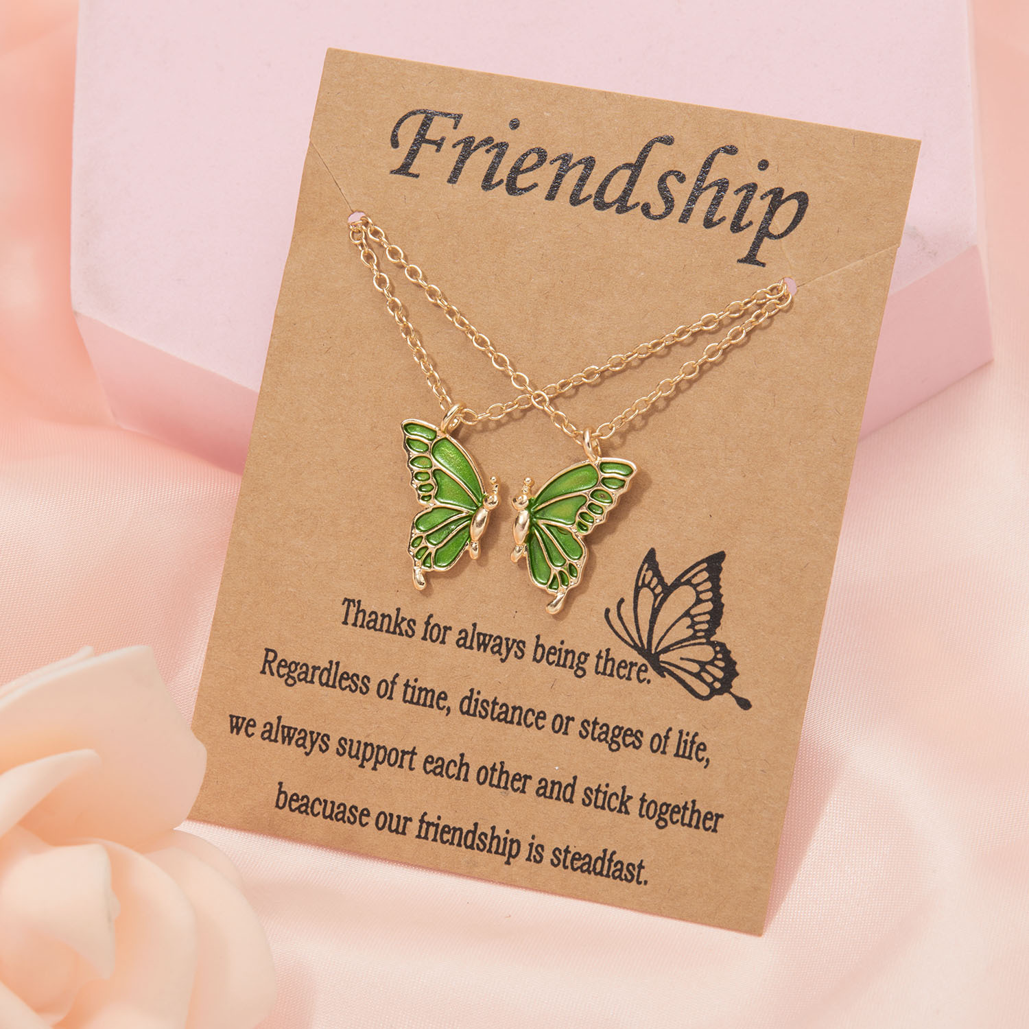Simple Style Butterfly Alloy Plating Women's Necklace display picture 7