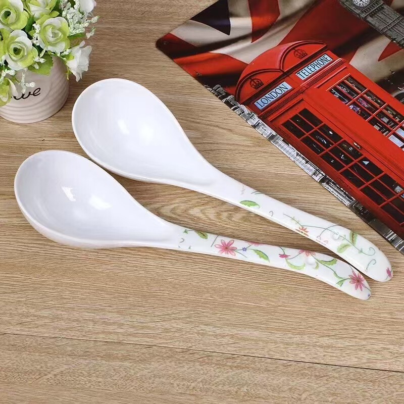 2元の厚いメラミンは磁器の食器のスプーンをまねて高温に耐えます。|undefined