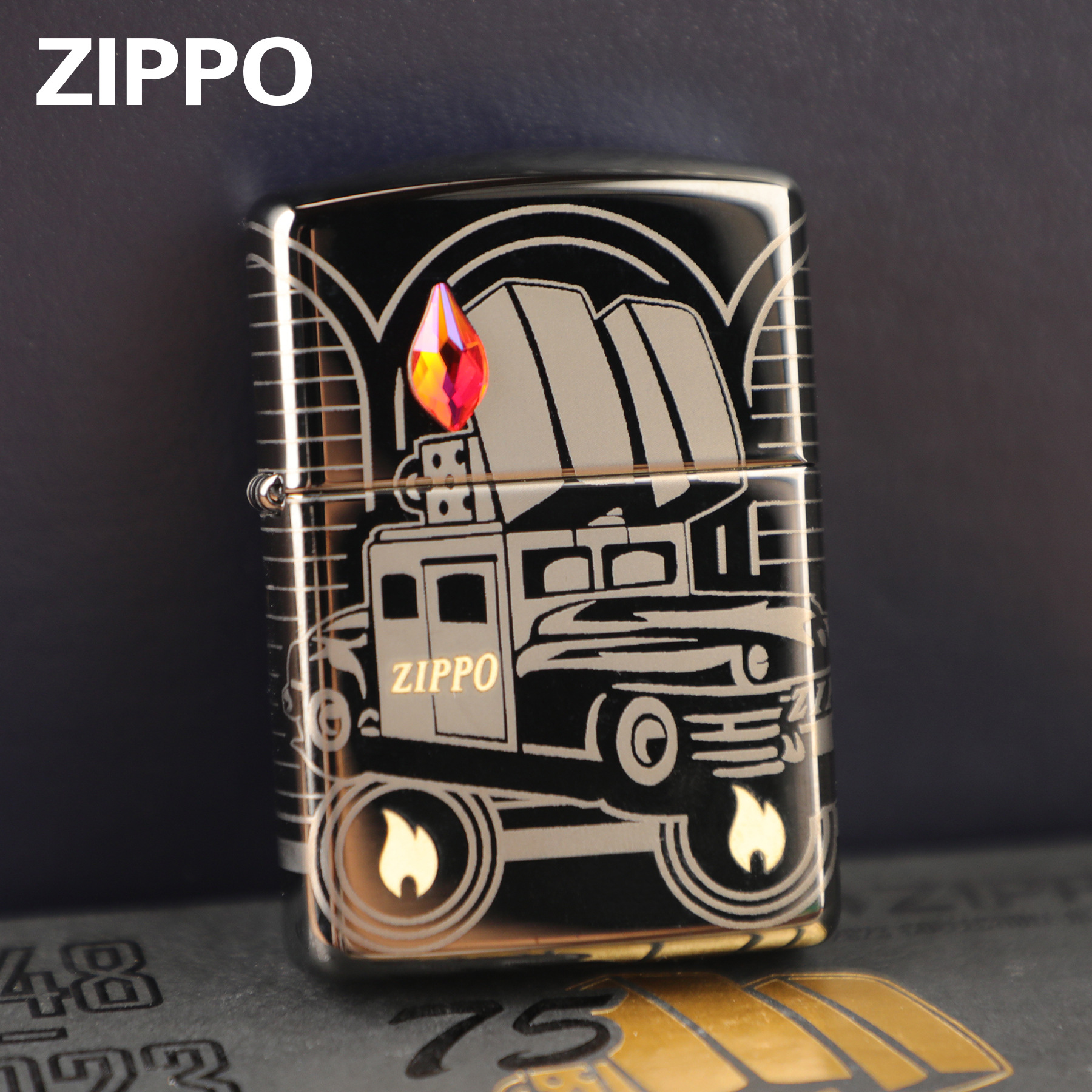 Zippo芝宝防风煤油打火机2023年度双打75周年限量版火力全开送礼