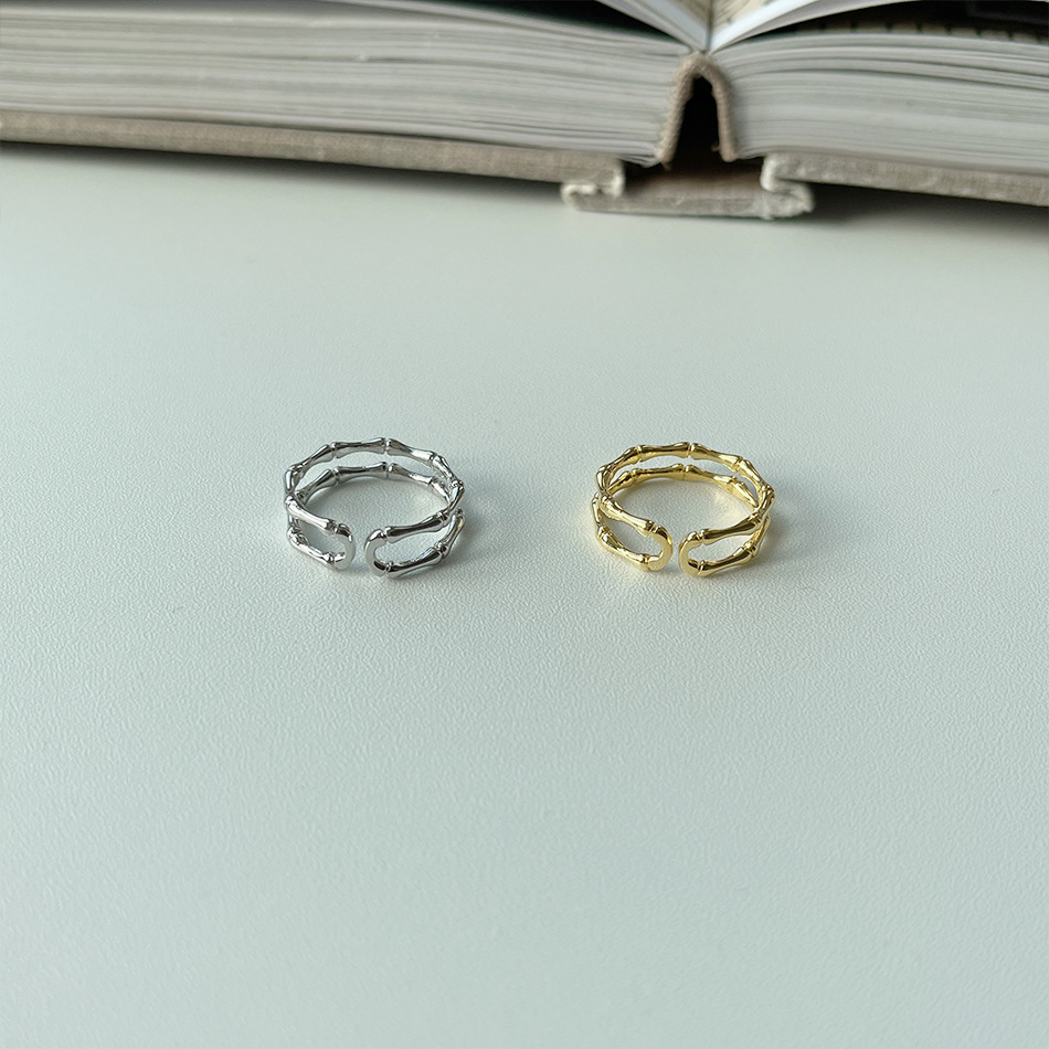 Simple Style Geometric Copper Rings 1 Piece