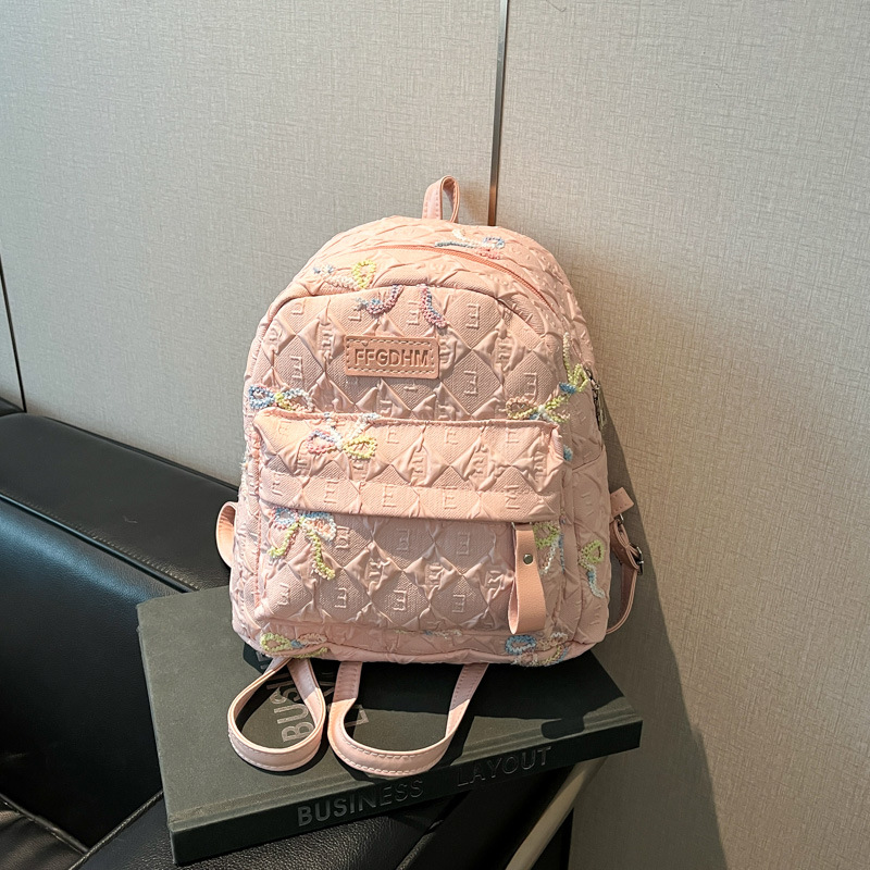 2025 mochila escolar de verano, niña de secundaria, mochila pequeña, niña de viaje, estudiante universitario, mochila de celebridades de Internet, salvaje coreano