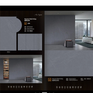 Dark Grey Marble Rock Slab Carrara dark gray Stone Home Decoration Hall Storefront Club Lobby Wall Floor