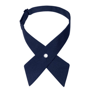 Thai school uniform student JK uniform men's and women's business attire cross bow tie bow flower
