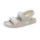 Sandals Women's Platform Platform Soft Bottom 2022 Spring and Summer New All-match Velcro Fairy Style Couple's Beach Slippers for Men