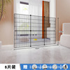 Pet doorbar free punching dog fence fence, indoor small dog teddy Kickeki balcony protective bar isolation door