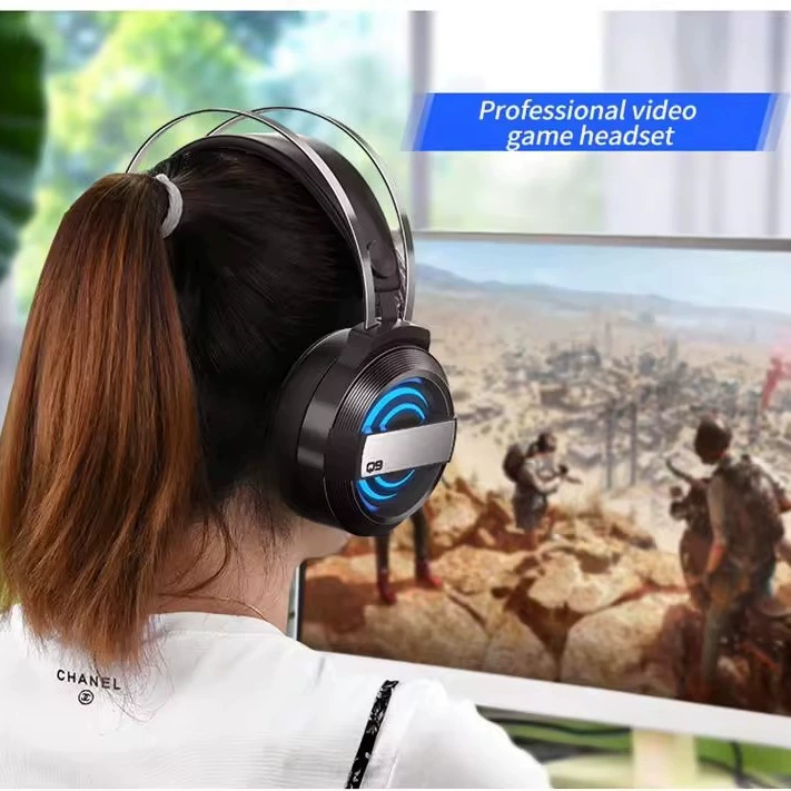 Гарнитура для ПК стиль Head с настольной e-sports игровой гарнитурой Интернет-кафе с микрофоном для студентов онлайн онлайн-уроки
