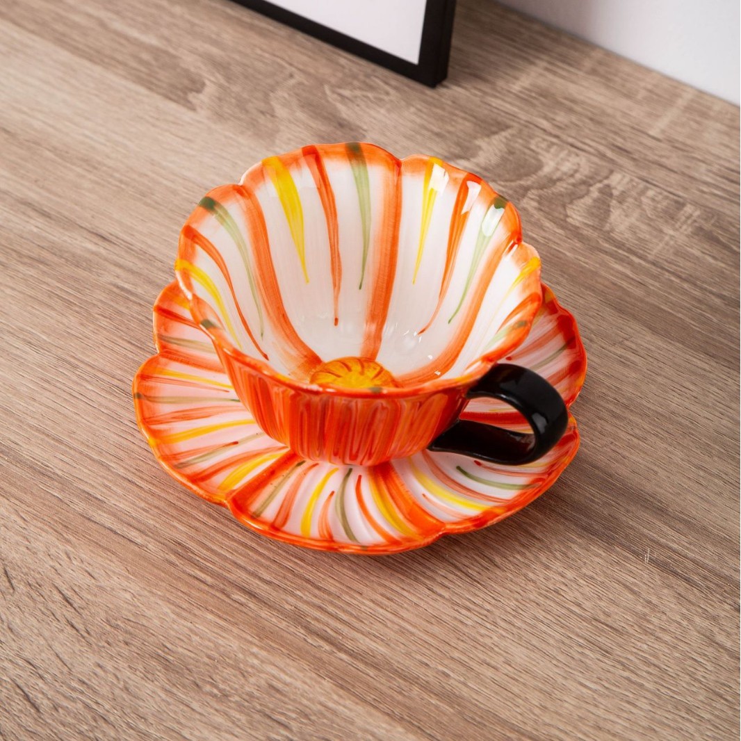 Taza de café especial, nicho de diseño, taza de café de alta calidad, taza de café de cerámica, hermosa taza de café