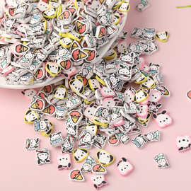 可爱三丽鸥软陶片 卡通DIY手工微缩食玩美甲滴胶手机奶油壳装饰贴