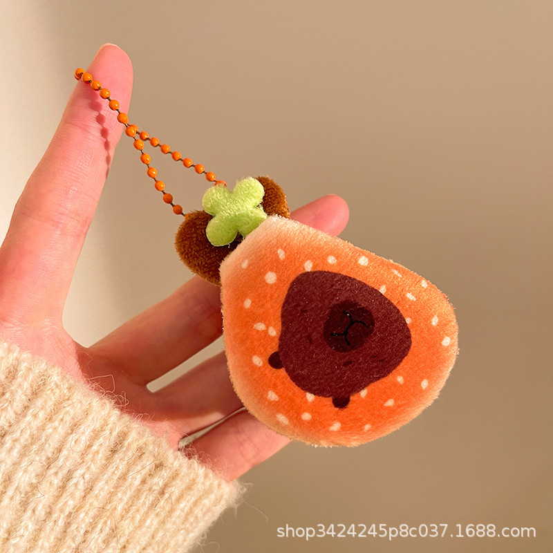 ぬいぐるみハンバーガー人形ペンダント多用途バッグキーホルダー人形ペンダントかわいいクリエイティブジュエリー卸売食品おもちゃ|undefined