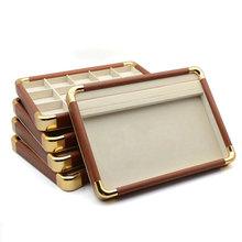 高档首饰展示托盘项链手串文玩玉石翡翠珠宝吊坠收纳木质看货盘子