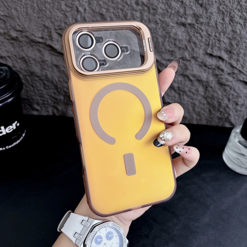 IMD磁吸镜头支架适用iPhone17promax防摔镜头膜苹果16全包手机壳|undefined