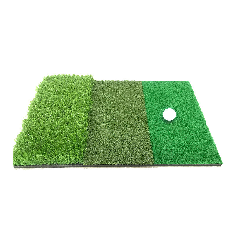Golf golf golf entrenamiento antideslizante alfombra personal swing cut césped alfombra venta caliente transfronteriza