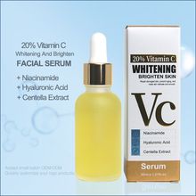 跨境20%Vitamin C Serum面部保湿提亮精华液维C原液批发LOGO定制