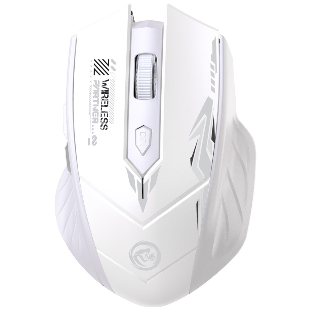 Mecha white [wireless + bluetooth] silent