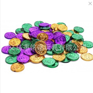 Accesorios para el Cabello de Carnaval de Mardi Gras, Máscara Tricolor, Corbata de Moño, Cadena de Cuentas Electrochapadas, Conjunto para Fiesta de Carnaval