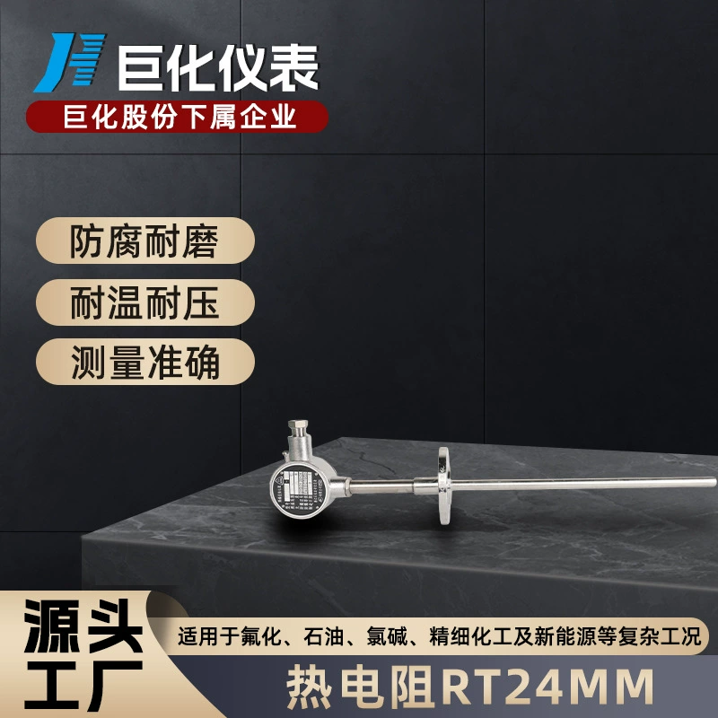 Термометр-датчик RT24MM с термопреобразователем PT100 в бронированном корпусе, высокоточный, высокотемпературный, прямые поставки с завода