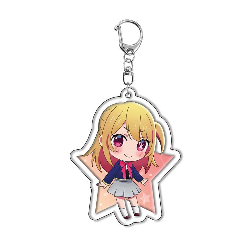Colgar decoración empuje a los niños acrílico llavero Hoshino amor Hoshino Rui Mei Yi anime perímetro llavero