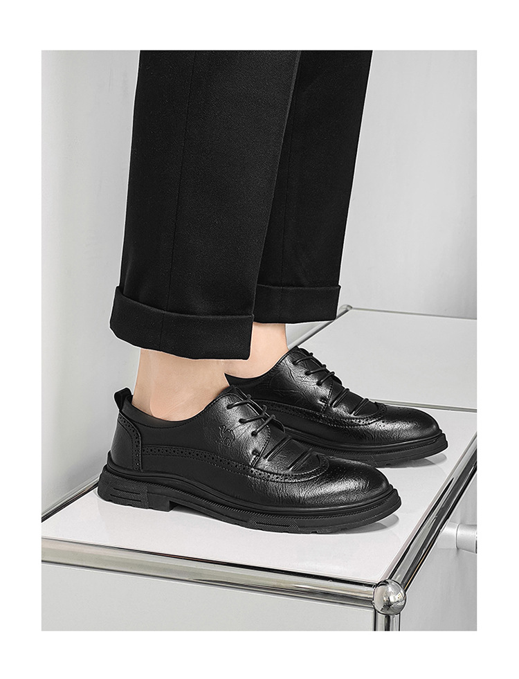 Suit Wedding Groom Business Formal Casual Leather Shoes Men_voghion.com