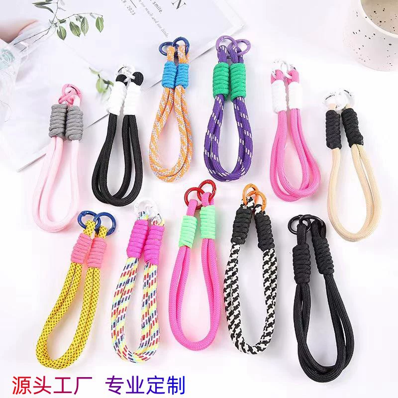 Японский и корейский модный чайник для воды, тканый ремешок для мобильного телефона, одежда, джинсы, подвесная цепочка, аксессуары, сумка, подвесная портативная веревка для ювелирных изделий