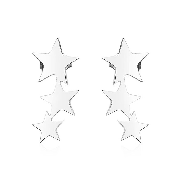 Brand fashionable trend universal earrings stainless steel for men…