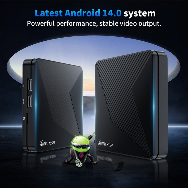 X88 PRO X5M机顶盒S905X5M 安卓14 双频wifi6高清8K电视盒子TVBOX|undefined