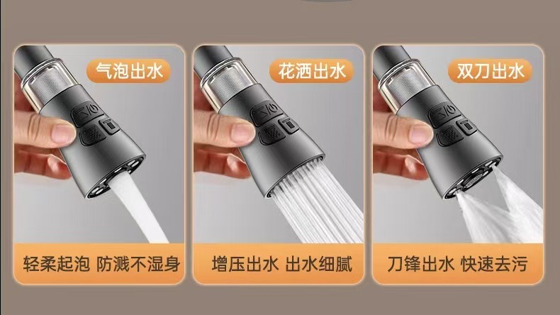 Kitchen faucet extender, anti-splash water wonder, universal universal sink, universal joint, kitchen filter wonder undefined