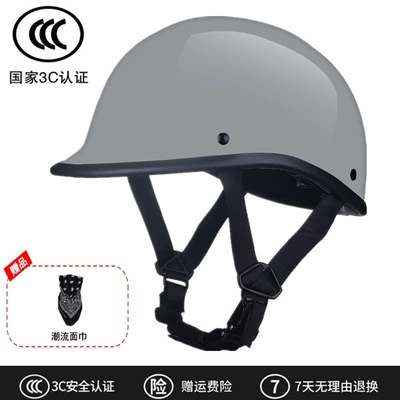 Motosiklet kaskı (dəbilqə): helmet motorcycle men and women riding - 3c-cement-gray-face-towel-m