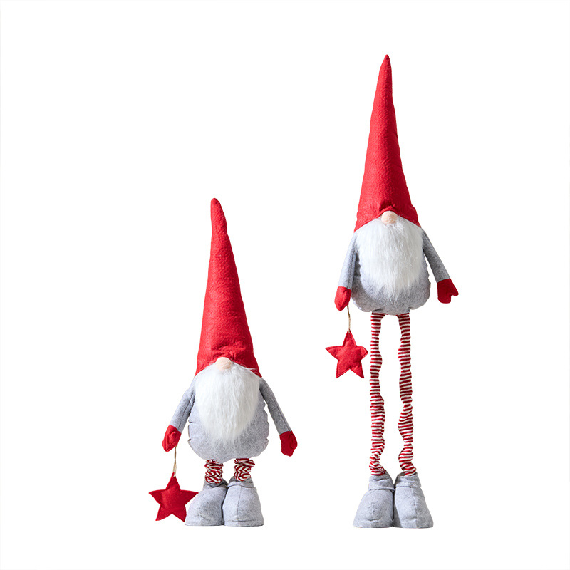 Muñeco Gnomo Navidad Extensible