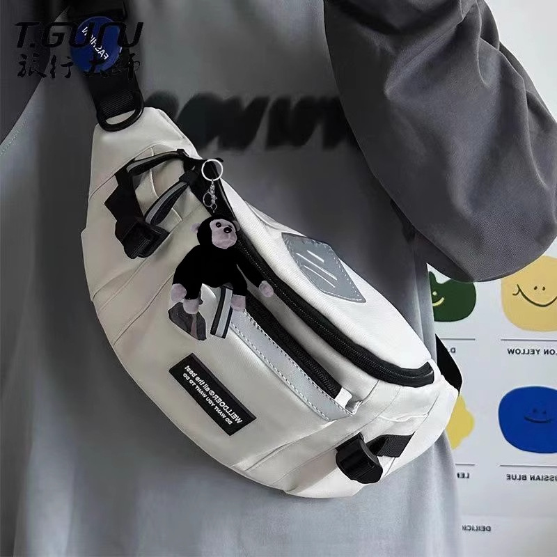 오프화이트*N 포켓이 많아 실용성이 뛰어남 [다이아몬드 오랑우탄 포함 + 무료 뱃지]