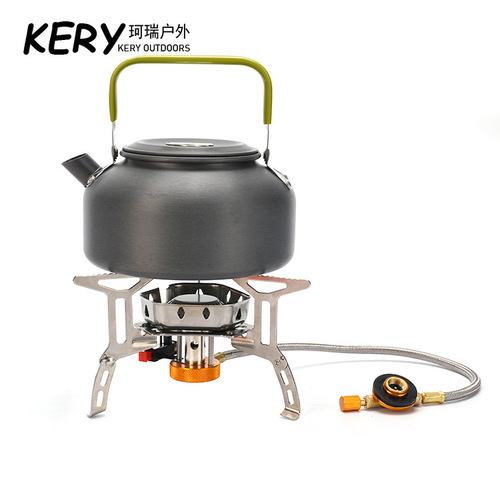 Outdoor boiling pot Amazon best-selling coffee pot camping teapot 0.8L portable boiling pot coffee pot