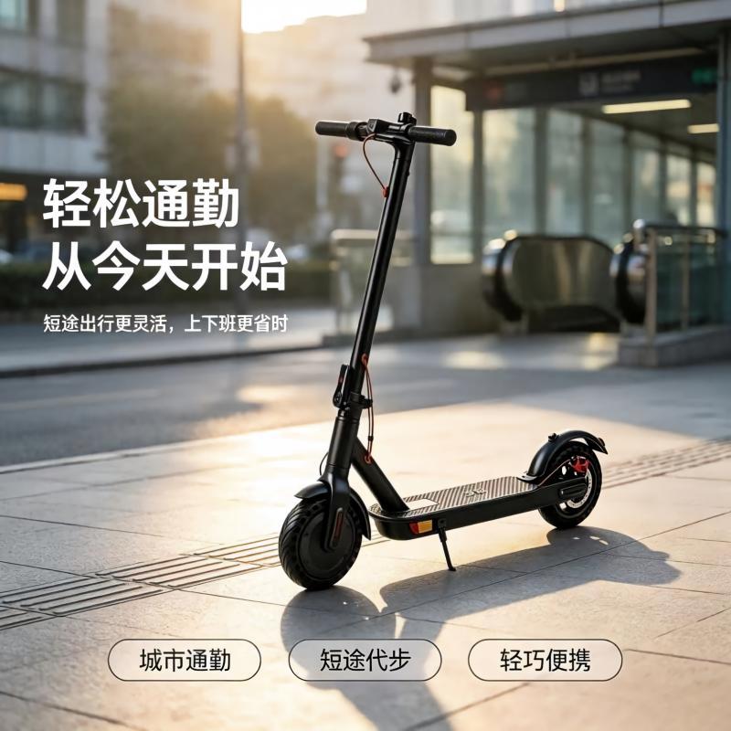 Two-wheel electric scooter with long range, 36v, foldable, for outdoor sports, adult model, suitable for commuting, portable and fast
