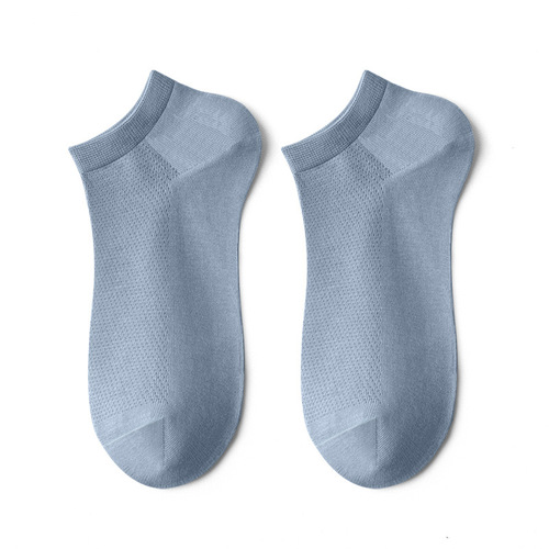 Lumi socks men's summer thin boat socks summer student cotton socks mesh men's socks sweat-absorbent breathable sports socks