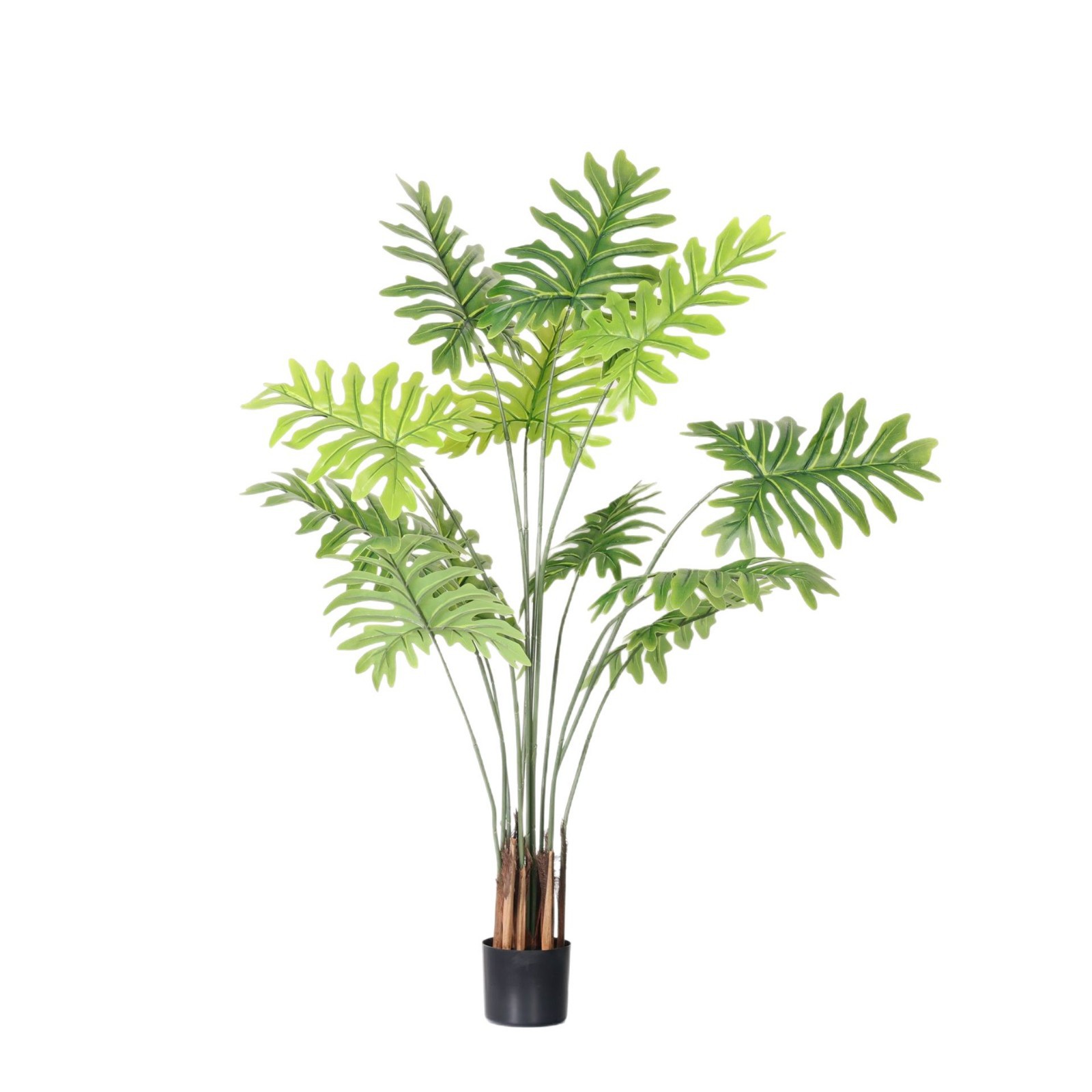 Simulación Xilin Taro Taro de primavera Plantas verdes falsas Plantas en maceta Sala de estar Combinación de paisajismo Decoración de piso Plantas biónicas