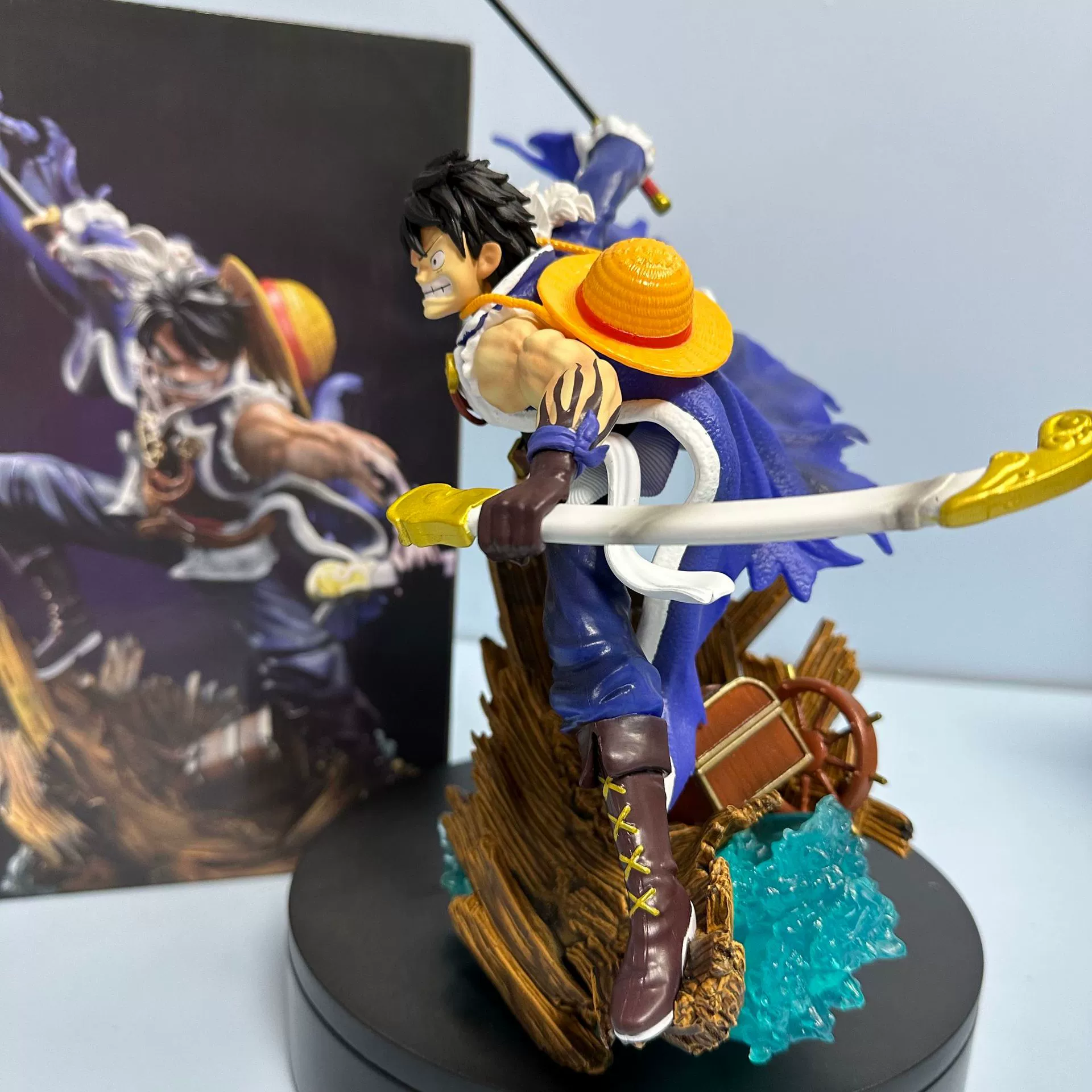 One Piece GK Fantasy Люфи Шляпа Соломенная Пират легион модель украшение фігурки оптом