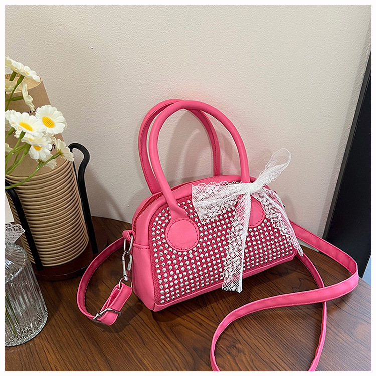 178g Weight Polyester Lining Material Sewing Thread Fashion Element Zipper Closure Type Single Shoulder Strap Strap Type Saddle Bag Bags Type Casual Occasion Pu Leather Material Bow Knot Pattern All Seasons Season Women's Gender Streetwear Style Square Shape Women's Pu Leather Bow Knot Streetwear Sewing Thread Square Zipper Saddle Bag 11