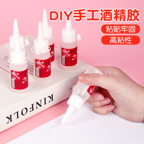 DIY handmade glue, special glue for non-woven hemp rope, alcohol glue, polypropylon glue, transparent glue