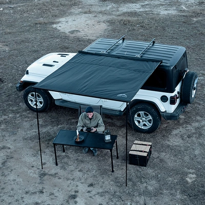 Wild Land Car Side Tent Canopy Ultra-Light Outdoor Car Sunshade Tent with Sun Protection (Avtomobil yan çətirləri) - side-tent-230200200