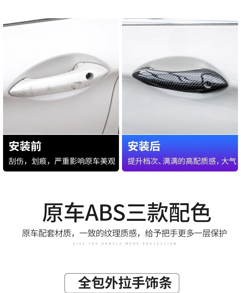 Applicable to BMW 11-17 5 Series 7 Series Modified Door Handle 520 523 F10 F18 Door Handle Decoration